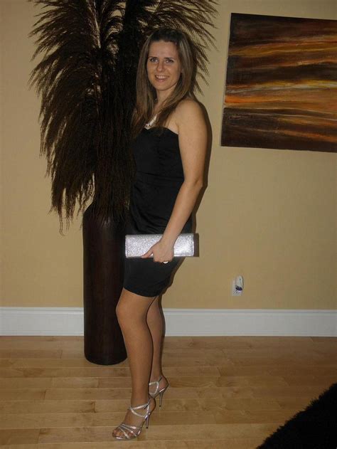 Amateur Pantyhose On Twitter Evening Dress Strappy High Heels And Pantyhose