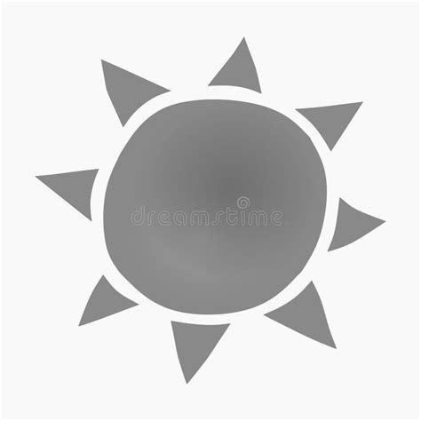 Sun Icon Illustration Stock Illustration Illustration Of Drawing