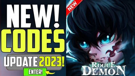 Update Rogue Demon Codes 2023 Roblox Rogue Demon Codes Youtube