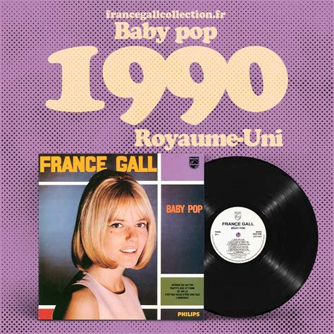 France Gall Baby Pop Royaume Uni Tours