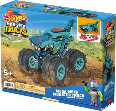 Mega Bloks Hot Wheels Mega Wrex Monster Truck Construction Toy Hdj Morele Net