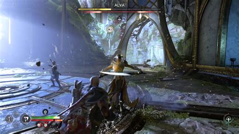 Alva Boss Fight In The Temple Of Light Strategies Bosses God Of