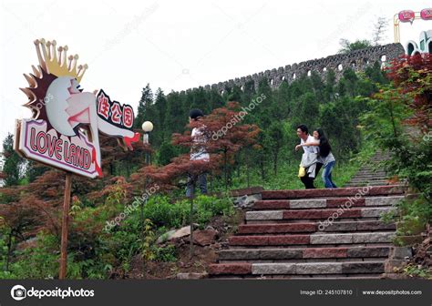 Body Shaped Advertisement Love Land Sex Themed Park Seen Foreigners Stock Editorial Photo
