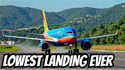 New Lowest Landing Wizzair Airbus A Neo Landing At Skiathos Airport