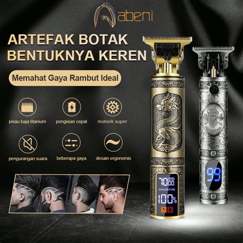 Jual Abeni Alat Cukur Rambut Elektrik Cukur Jenggot Mesin Potong Rambut