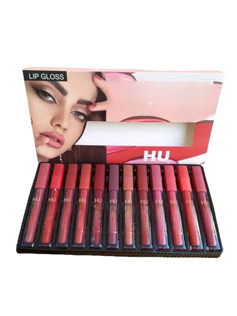 12 Piezas Caja Sorpresa Labiales Labiales Mate Paquete Labiales Labial Nude Labial Mate