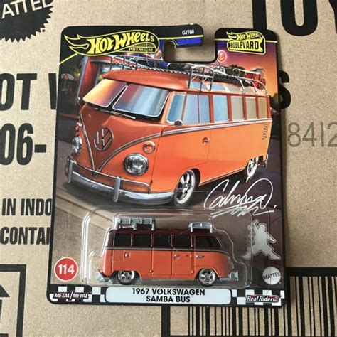 HOT WHEELS PREMIUM Volkswagen Samba Bus Boulevard PicClick UK