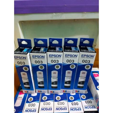 Jual Tinta Epson 003 Original Refill Epson 003 For Printer L1110l3110