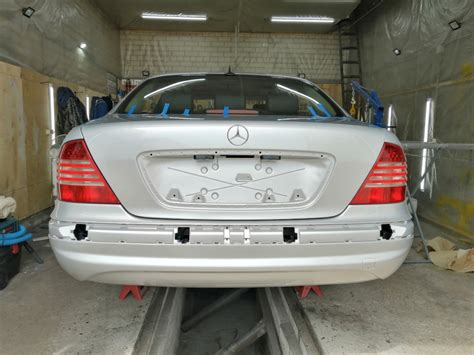 Крышка багажника. Верхняя решетка капота. — Mercedes-Benz S-Class (W220 ...