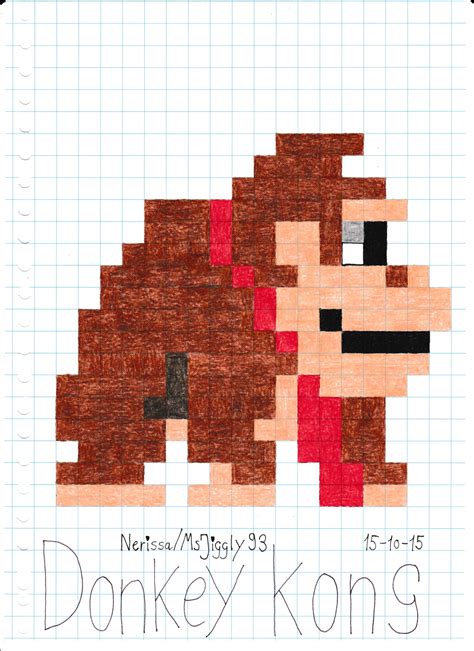 Donkey Kong 8 Bit By Msjiggly93 On Deviantart