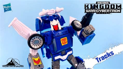 Transformers War For Cybertron Kingdom Deluxe Class TRACKS Video Review