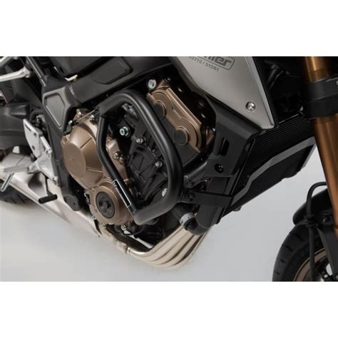 Barre Protection Moteur Noire Sw Motech Honda Cb F Cb