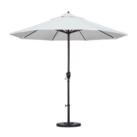 California Umbrella 9 Ft Bronze Aluminum Pole Market Aluminum Ribs