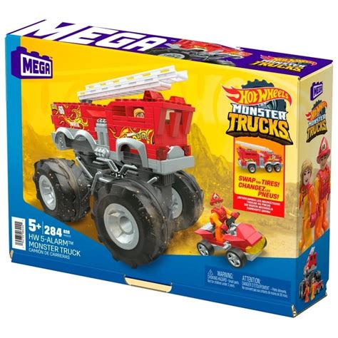 Klocki Stra Mega Bloks Hot Wheel Monster Trucks Alarm Azik Atv