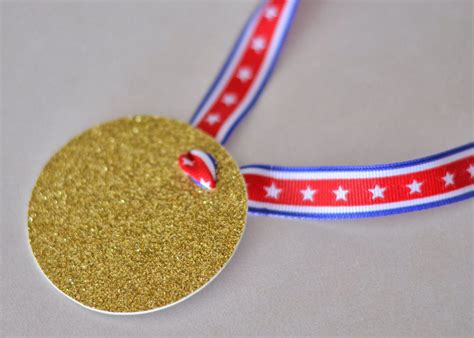 Diy Olympic Medal First Comes Love