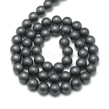 8mm Rond Hématite Non Magnétique Perles X G J344 8mm Hématite