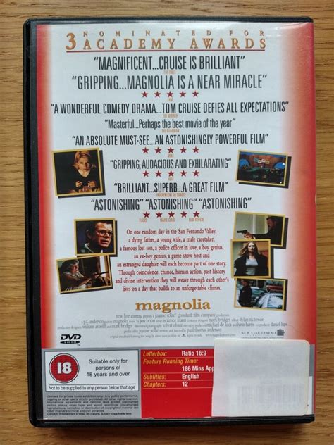 Magnolia Dvd Paul Thomas Anderson Dir Ebay