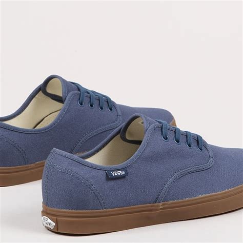 Venta Vans Azules Con Cafe En Stock