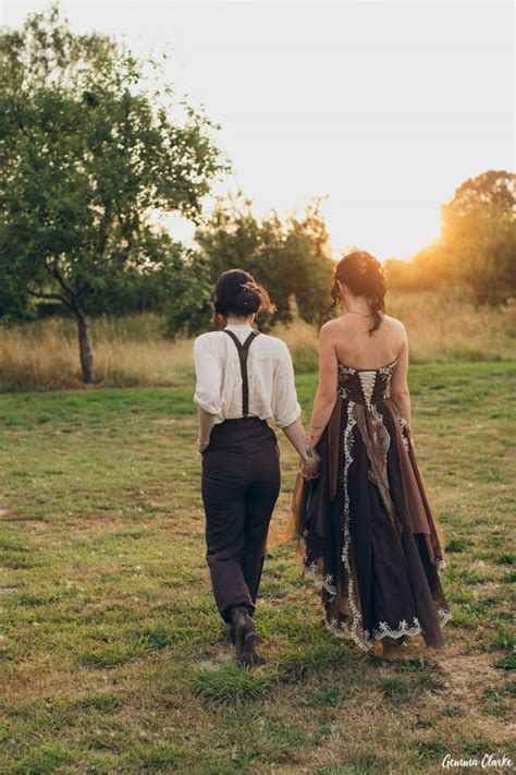 Steampunk Vintage Diy Same Sex Wedding In Germany