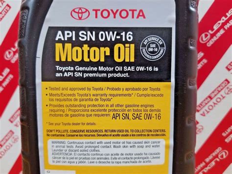 Availability of correct 0W16 motor oil? | Page 3 | Toyota RAV4 Forums