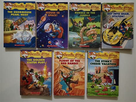 Geronimo Stilton Books Issues 51 To 57 Hobbies And Toys Books And Magazines Fiction And Non