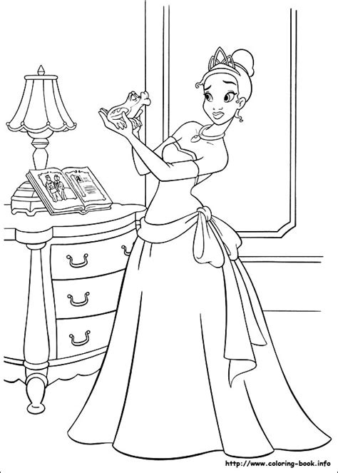 Dessins Gratuits Colorier Coloriage Tiana Imprimer