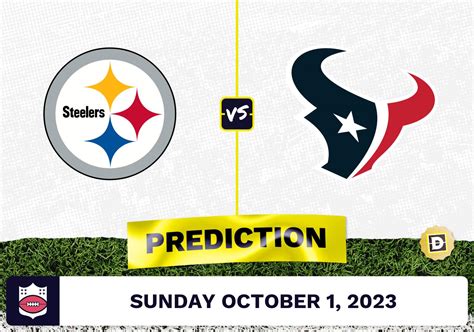 Steelers Vs Texans Week 4 Prediction And Odds October 1 2023