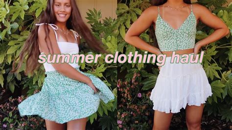 Summer Clothing Haul Princess Polly Youtube