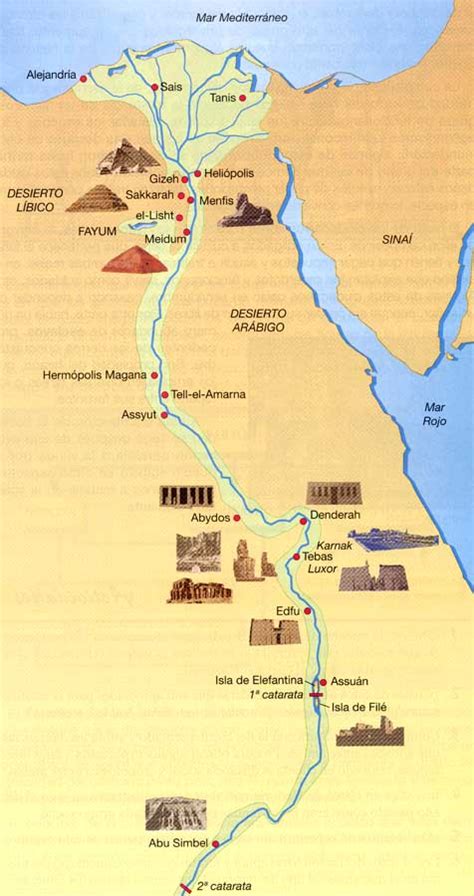 Mapa De Egipto Mapa Fisico Geografico Politico Turistico Y Tematico Images