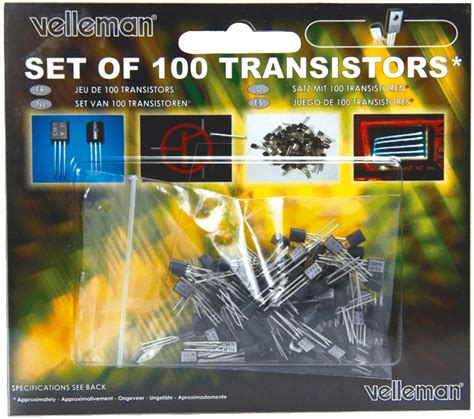K - TRANS1: Set: transistors, 100 pieces at reichelt elektronik