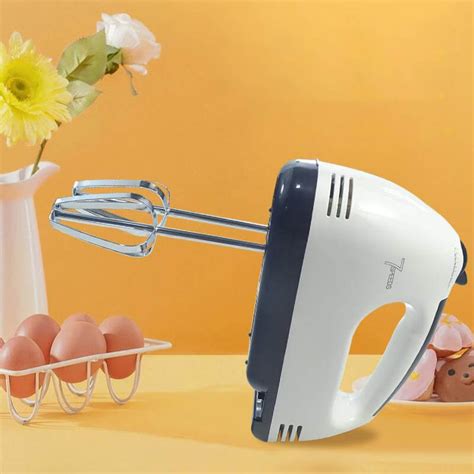 Ручной кухонный миксер 250 Вт, 7 скоростей, 2 вида насадок, для ...