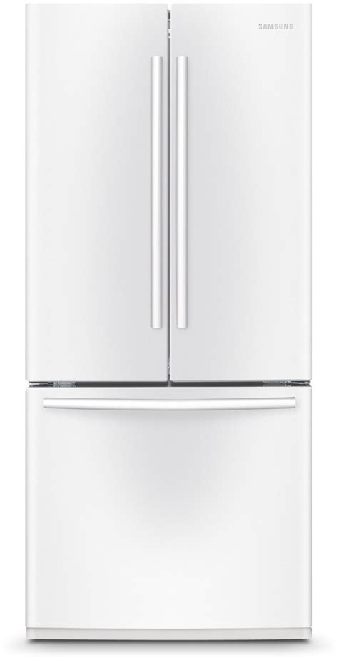 Samsung RF220NCTAWW 21.6 Cu. Ft. White French Door Refrigerator