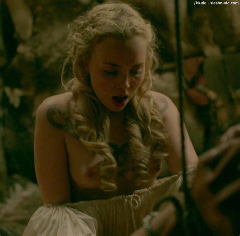 Dagny Backer Johnsen Topless In Vikings Photo Nude