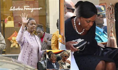 How Gucci Grace Mugabe Spent Cash As Zimbabweans Starved Daily Mail