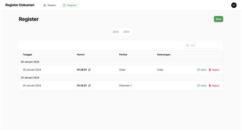 github arifndregister dokumen aplikasi web sederhana
