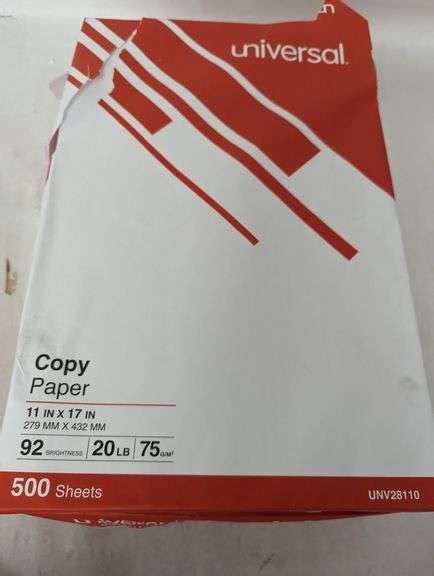 Universal Copy Paper Set 3 Untesteduninspected Rio Grande Trade