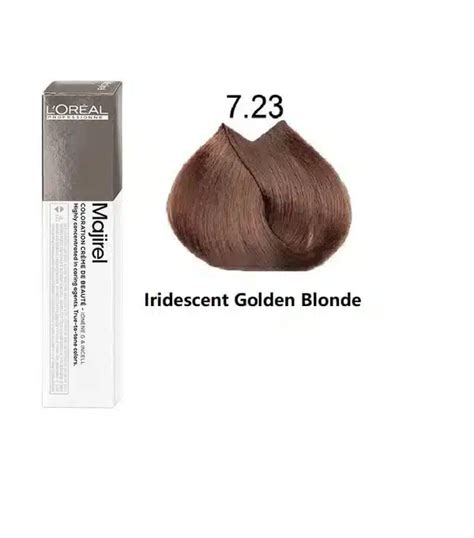 Buy L Oréal Professionnel Majirel 7 23 Iridescent Golden Blonde Online At Low Prices In India