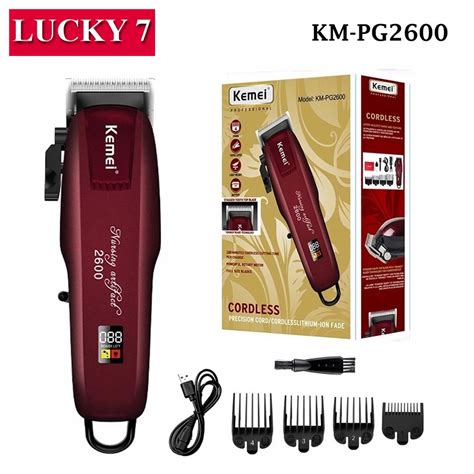 Jual Hair Clipper KEMEI KM PG 2600 KM 2600 3IN1 Sistem Charger Alat