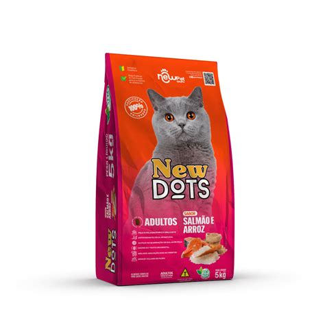 Ração New Dots Premium Gatos Adultos 1kg Super Muffato Delivery