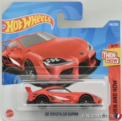 HOTWHEELS 20 TOYOTA GR SUPRA THEN AND NOW N8 10 2022 N241 250