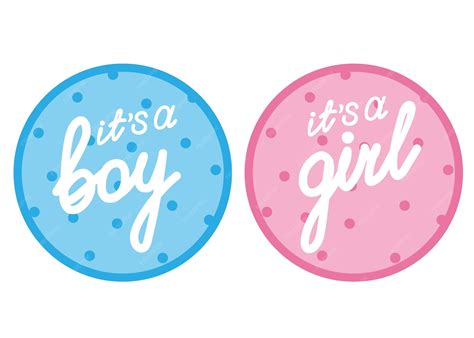 baby shower stickers   boy card   girl card premium vector
