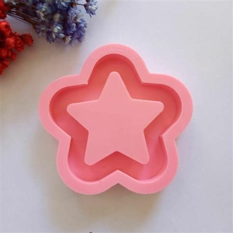 Molde De Silicone De Estrela Chaveiro Shaker