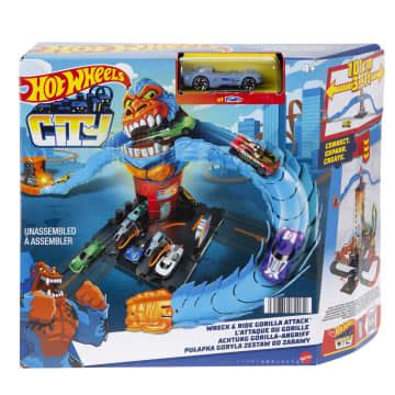 Hot Wheels City Pista de Juguete Némesis Gorila