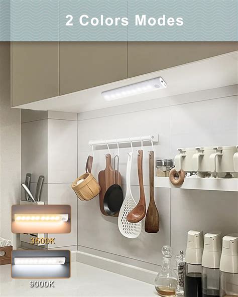 Snapklik Akay Tina Under Cabinet Lights Pack Usb Rechargeable