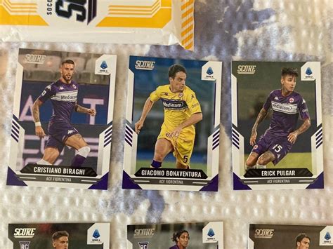 Panini SCORE Serie A 21 22 FIORENTINA Team Set Mit VLAHOVIC Kaufen