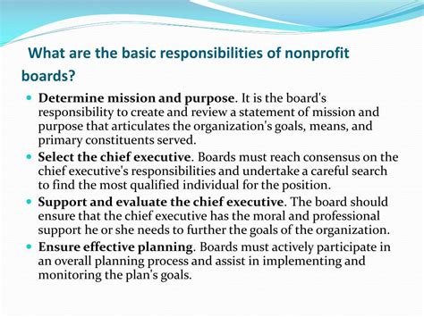 profit board  directors powerpoint