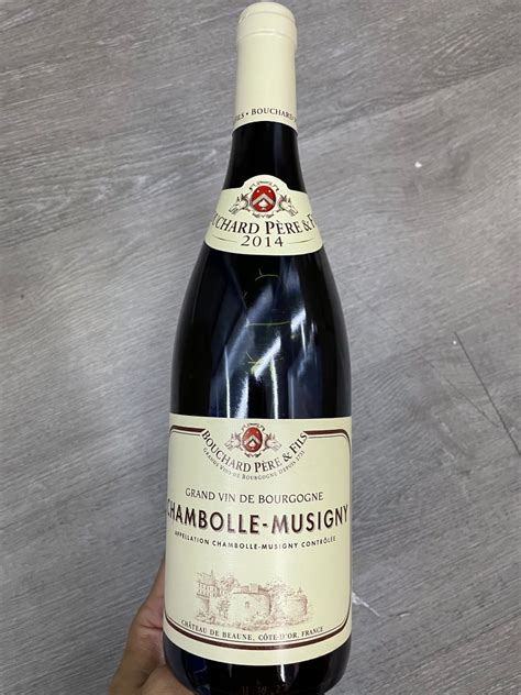 Bouchard Pere Fils Chambolle Musigny Red Wine Food Drinks