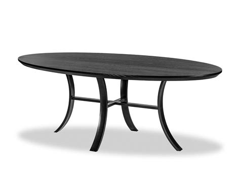 Isola Dining Table Black Ash Wood Liang Eimil Liang Eimil