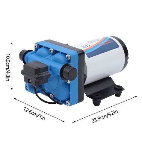 V Self Priming Water Pressure Diaphragm Pump Psi For Home Caravan