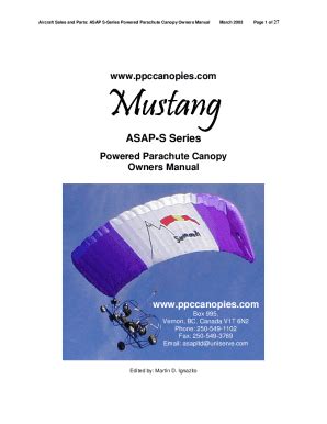 Fillable Online Aircraft Sales And Parts Sells Powered Parachute